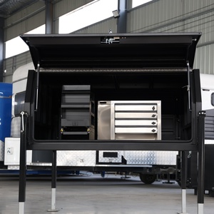 Heavy-Duty Aluminum Ute Canopy System Aerospace-Grade Lightweight Design with Lockable Storage Portable and Waterproof - Product Image 4