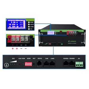 Cải thiện máy chủ Rack năng lượng mặt trời lưu trữ pin hệ thống sao lưu 10kwh 5kwh 100Ah 48V LiFePO4 Pin gói - Product Image 3