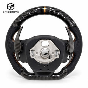 Volante Deportivo Personalizado de Fibra de Carbono Real con LED para <span class=keywords><strong>Cupra</strong></span> <span class=keywords><strong>Leon</strong></span> Tavascan Terramar Formentor Born Ateca - Product Image 2