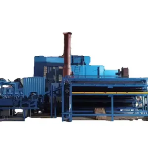 Wood drying hot press continuous rollers plywood dryer machine