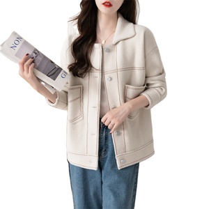 معطف نسائي شتوي جديد أنيق وسميك بمقاسات كبيرة وتصميم فضفاض - Product Image 1