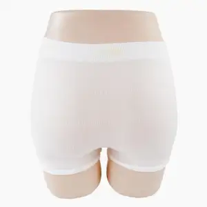 High waist disposable post baby C section recovery maternity thick mesh postpartum underwear for woman