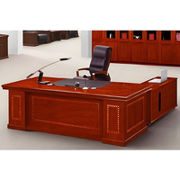 Prix bon marché mobilier de bureau ensemble directeur bureau exécutif bureau chef superviseur table moderne simple