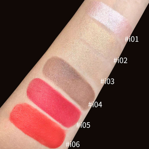 Makeup Lightweight Glitter Highlighter Contour Cruelty Free Lip Cheek Vegan Waterproof Blusher Creamy Blush Stick - Product Image 5
