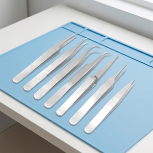 Pinzas para Extensión de Pestañas OdontoMed 2011 Profesionales de Alta Calidad para un Agarre Perfecto, Instrumentos de Belleza de Venta Caliente - Product Image 3