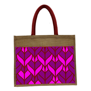 Bolsa de Mano de Yute Reutilizable Ecológica Grande Hecha a Medida, Fabricada en India, Bengala Occidental, Precio Económico, Producto de Alta Calidad - Product Image 2