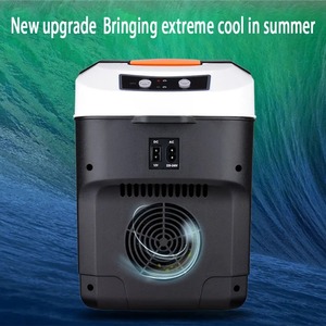 Refrigerador de Coche de 10L, Mini Nevera para Vehículo y Hogar, Uso en Dormitorios y Camiones, Control de Temperatura Frío y Caliente, Pantalla Digital - Product Image 2