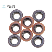 OEM personnalisable Zhuzhou CNC outil de tournage en carbure de tungstène RPMW RDMT YBG202 205 fraise plaquette de fraisage
