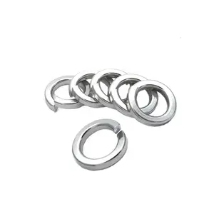 Custom ANSI B 18.21.1 Spring Washer 304 Carbon Steel Galvanized Open End Lock Cone Spring Washer