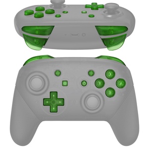 For NSP Controller Buttons, <b>Custom</b> Replacement Clear Button Set for <b>Switch</b> Pro Gamepad - Product Image 2