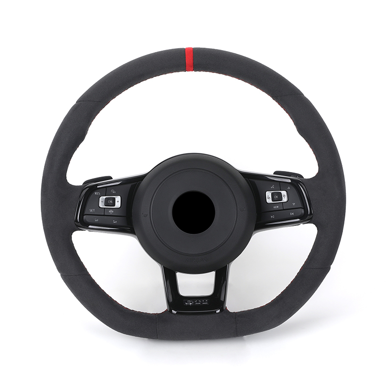 Alcantara complet + bande rouge