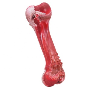 Juguete Resistente para Perros con Sonido, Dispensador de Golosinas en Forma de Hueso para Perros Grandes y Medianos, Limpieza Dental - Product Image 6