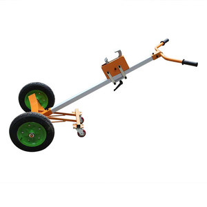 Venta caliente 350kg Manual Hidráulico de acero Barril Mover Equipo de manejo de tambor de aceite con cuatro ruedas OEM personalizable - Product Image 1