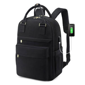 Mochila de Moda para Mujer, Personalizada, Transfronteriza, de Gran Capacidad, con Puerto USB, para Portátil, Bolsa de Viaje - Product Image 2