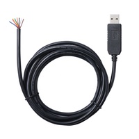 Adaptador convertidor serie PL2303GT USB RS232, Cable de programación de 8 núcleos