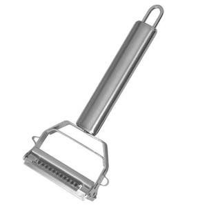 <b>Kitchen</b> <b>Gadgets</b> Multi-purpose Stainless Steel Julienne Peeler for Vegetable & Fruit Peeling Cucumber Potato Peeler - Product Image 1