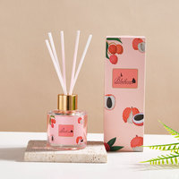 Diffuseur de parfum d'ambiance de luxe Witoyou 50 ml, élégant et décoratif, avec bâtonnets, cadeau idéal