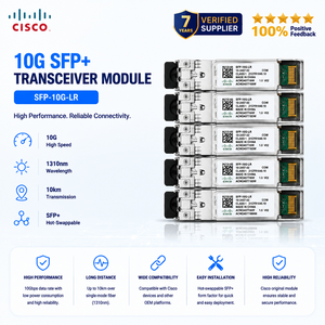 โมดูลใยแก้วนำแสง SFP+ ระดับองค์กร SFP-10G-LR มีสินค้าในสต็อก - Product Image 4