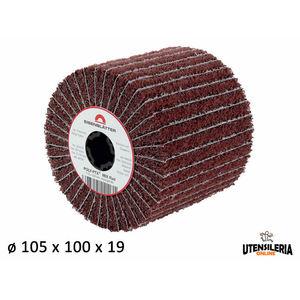ลูกกลิ้งผสมไนลอนไฟเบอร์105x100มม. เม็ด60-180 (1ชิ้น) - Product Image 1