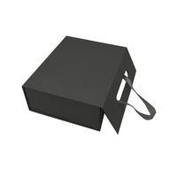 Caja Plegable Rectangular Personalizada de una Pieza, de Cartón de Alta Gama, para Ropa, Regalos, Estilo Libro, con Forro de Esponja Magnética