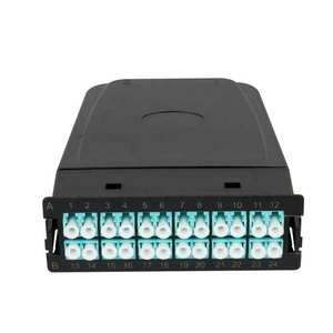 Sản phẩm sợi quang MPO/MTP LGX Hộp 12 24 sợi lõi LC MPO Cassette hộp duy nhất chế độ OM2 OM3 MPO MTP Modular Cassette - Product Image 3