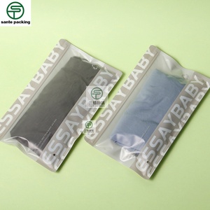 Custom T-Shirt Bags for Underwear Clothing Socks & Shoes Packaging-Recyclable Plastic Bags Custom Printing Factory Wholesale - Product Image 2