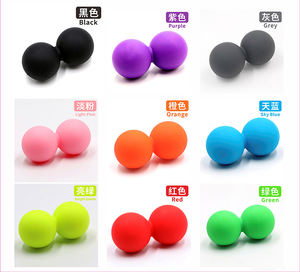 <span class=keywords><strong>OEM</strong></span> Großhandel Umweltfreundlicher Kleiner Silikon-Gesichtsmassageball Langlebig Bunter Druck Individuelles Logo für Körper Bein Kopf Hand Fuß - Product Image 3