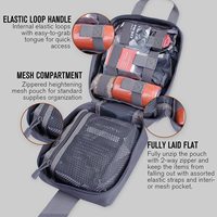 Kit de premiers soins Battlefield accessoires de plein air trousse à outils médicaux de survie d'urgence avec sac tactique Molle