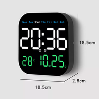 2025 Fabrik Direkt verkauf nach Hause Wohnzimmer Countdown-Timer LED Wanduhr kreative Desktop-Wecker LED-Uhr