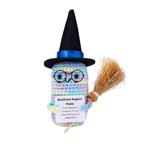 Muñecos de Ganchillo de Energía Positiva, Lindos Mini Patatas de Peluche para Abrazar, Figuras Tejidas a Mano, Artesanías Kawaii, Regalos de Cumpleaños de Ganchillo - Product Image 3