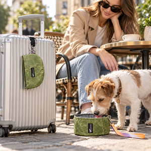 Tazones de Agua Plegables para Mascotas, Portátiles, para Viajes, Campamentos, Paseos al Aire Libre, con Logotipo Personalizado, OEM y ODM - Product Image 2