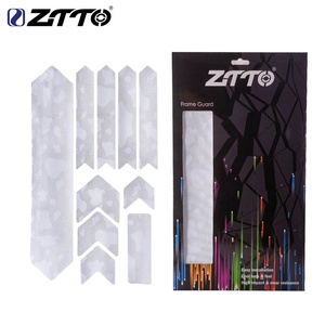 ZTTO 自行车框架保护贴纸 3D 耐划伤贴纸最好的胶水可用于 MTB 公路自行车推护框架盖 - Product Image 3