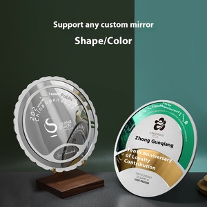 Support de Base en bois massif personnalisable honneur d'entreprise affaires chic plaque de récompense commémorative <span class=keywords><strong>chambre</strong></span> <span class=keywords><strong>Commerce</strong></span> cadeaux de bienvenue - Product Image 4