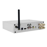 Cloudyx Hi-Fi WiFi Profesyonel Karaoke Ses Amplifikatörü, USB Girişi, Airplay/DLNA Akış, 2x60W Stereo Alıcı