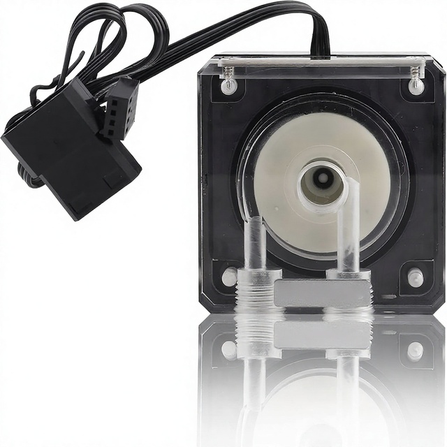 Water Cooling Pump 800L/H 8W 4-Pin PWM Mute Support for CPU Cooling System