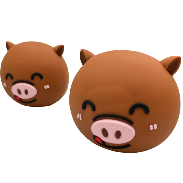Custom Universal Audio Player for 5.0 Computer Compatible Cartoon PVC & Silicone Mini Music Wireless Speaker