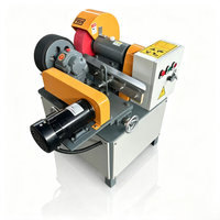 Machine de polissage de tubes ronds en acier inoxydable et aluminium, sans centre, pour usine, avec finition miroir