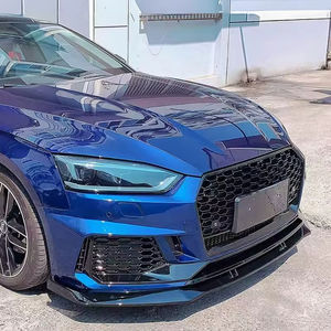 Nuevo Kit de Carrocería, Parachoques Delantero, Rejilla, Alerón Delantero, Faldones Laterales, Difusor de Parachoques Trasero, Puntas de Escape para Audi A5 S5 B9 2017-2019 - Product Image 2