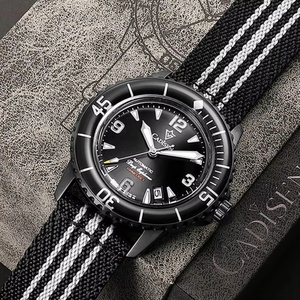 Reloj de Buceo Automático Mecánico CADISEN C8239 Deep Explorer 2025 para Hombre, Correa de Lona, MIYOTA 8215, Luminoso de Lujo, Resistente al Agua 10 Bar - Product Image 1
