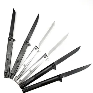 थोक लोकप्रिय पेन चाकू 440C स्टील फोल्डिंग चाकू हाइकिंग फिशिंग शार्प कटिंग टूल OEM उपलब्ध पोर्टेबल ईडीसी पॉकेट चाकू
