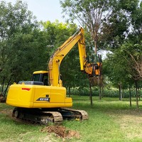 Pelle de déracinement d'arbres de haute qualité, très vendue, pour transplanteur d'arbres, machine à creuser les arbres, bêche à arbres pour chargeuse compacte