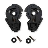 Plaque de base de visière de casque de moto de remplacement pour NEVA 918 KYTAI 918, en PC haute résistance, paire
