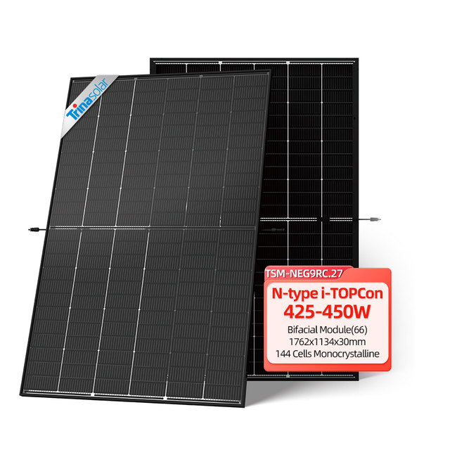 Trina Wholesale Solar Panels Prices TSM-NEG9RC.27 425-450W Trina Vertex S+ Solar Module for Solar System