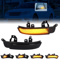 Feux clignotants dynamiques à LED pour Toyota Prius Camry Crown Wish MARK Scion IQ AVALON Reiz Clignotant séquentiel 12V