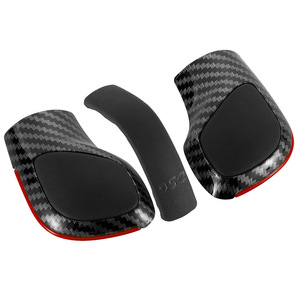 Cubierta Lateral de Palanca de Cambios de Fibra de Carbono para Volkswagen, Diseño Ergonómico, Estilo Gamuza - Product Image 1