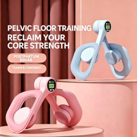 Essence PP TPR Eco-Friendly Adjustable Thigh Trainer Pink Color Home Fitness Leg Inner Thigh Exercise Equipment Portable Thigh