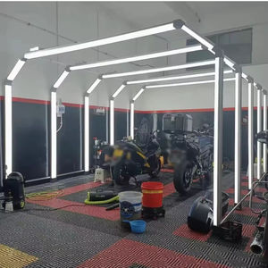 Industrial Commercial Hexagon Led Lights Garage Light Showroom Interior Design for Car Wash Detailing Shop - Product Image 6