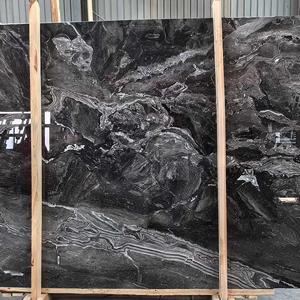 Peldaños <span class=keywords><strong>de</strong></span> Escalera <span class=keywords><strong>de</strong></span> Mármol Natural Gris Veneciano, Encimeras <span class=keywords><strong>de</strong></span> Piedra para Estufas, Ventanas Abatibles, Baños <span class=keywords><strong>de</strong></span> Villa Modernos Pulidos Hechos a Medida - Product Image 2