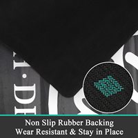 Custom Design Machine Washable Rubber Hallway Kitchen Rug Non Slip Laundry Runner Rug