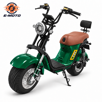 Trottinette électrique à pneus larges avec deux sièges et grandes roues pour les trajets quotidiens des adultes et l'approvisionnement en flotte de location B2B